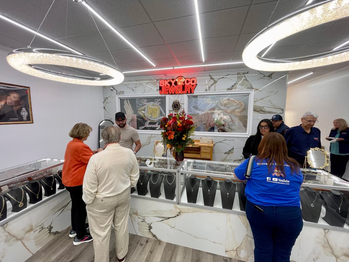 Sky & Co Jewelry Georgetown store interior with main counter